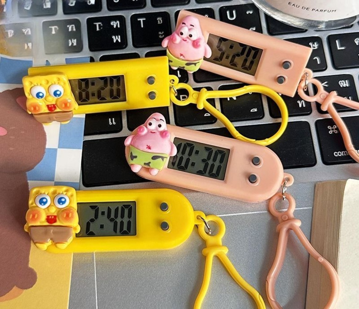 Electronics Stuff - Timer Eletrônico Fofo do Bob Esponja
