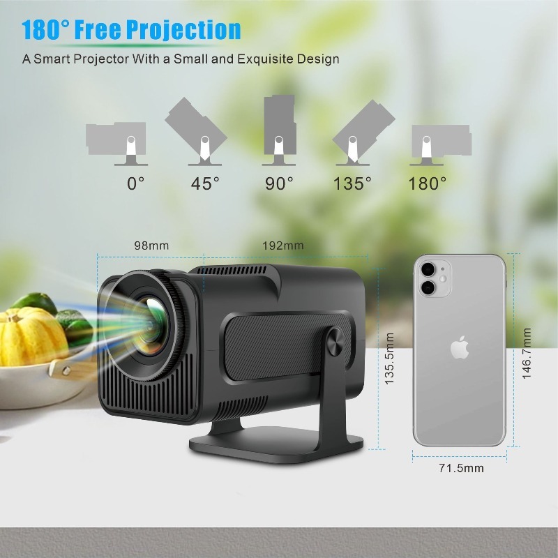 Mini Projector Portable - Projetor Portátil Original HY320mini Mini Home