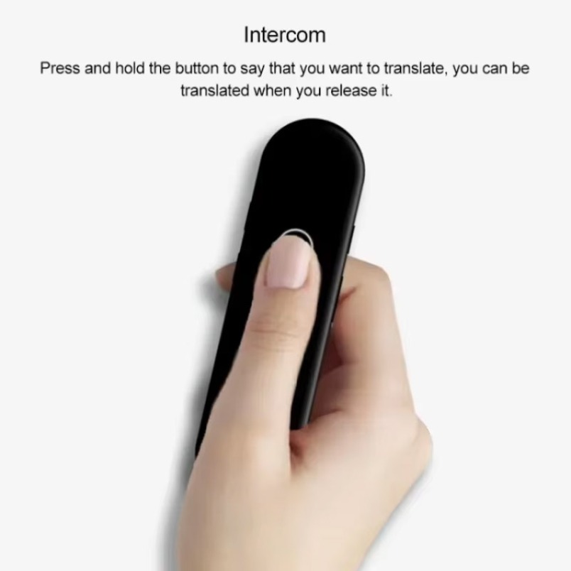 Portable Translator Device - Dispositivo Tradutor de Viagem Portátil Bluetooth