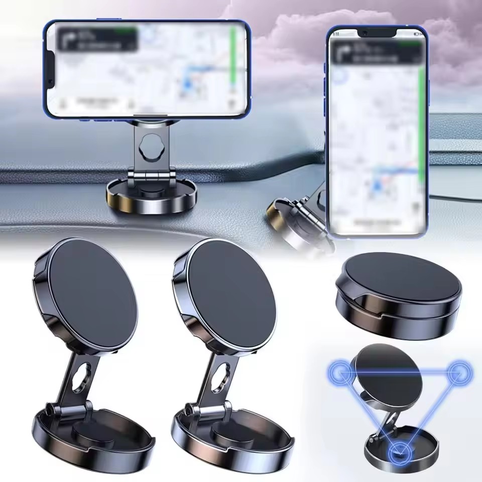 Useful Electronic Gadgets - Suporte magnético dobrável para carro, suporte