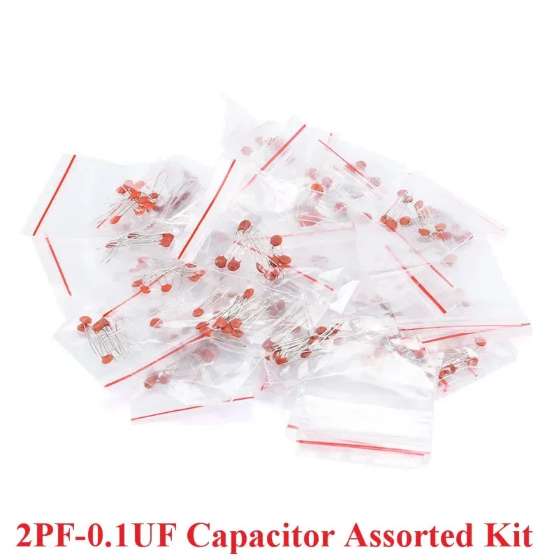 Electronics & Gadgets Starting With V - Conjunto de 300pcs/lot de Capacitores Cerâmicos