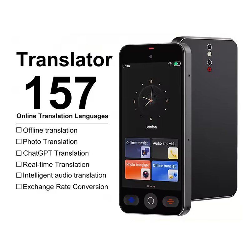 Portable Translator Device - Dispositivo Tradutor de Idiomas S10 Pro