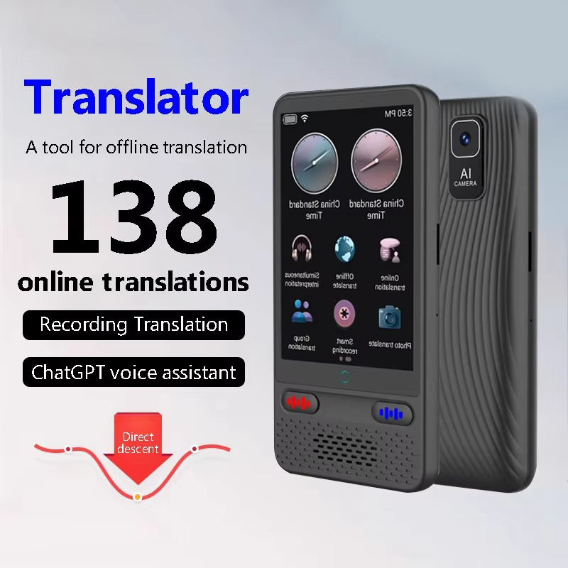 Portable Translator Device - Tradutor de Idiomas com Suporte a