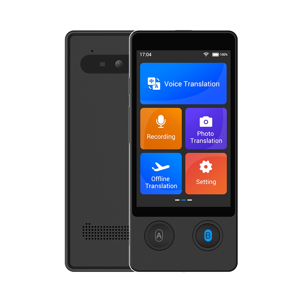 Portable Translator Device - Dispositivo tradutor de idiomas Wooask W12,