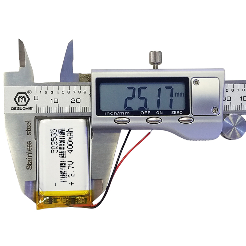 Bateria Lipo 502535 3.7V 400mA - Electronics And Gadgets Ce avaliação e preço