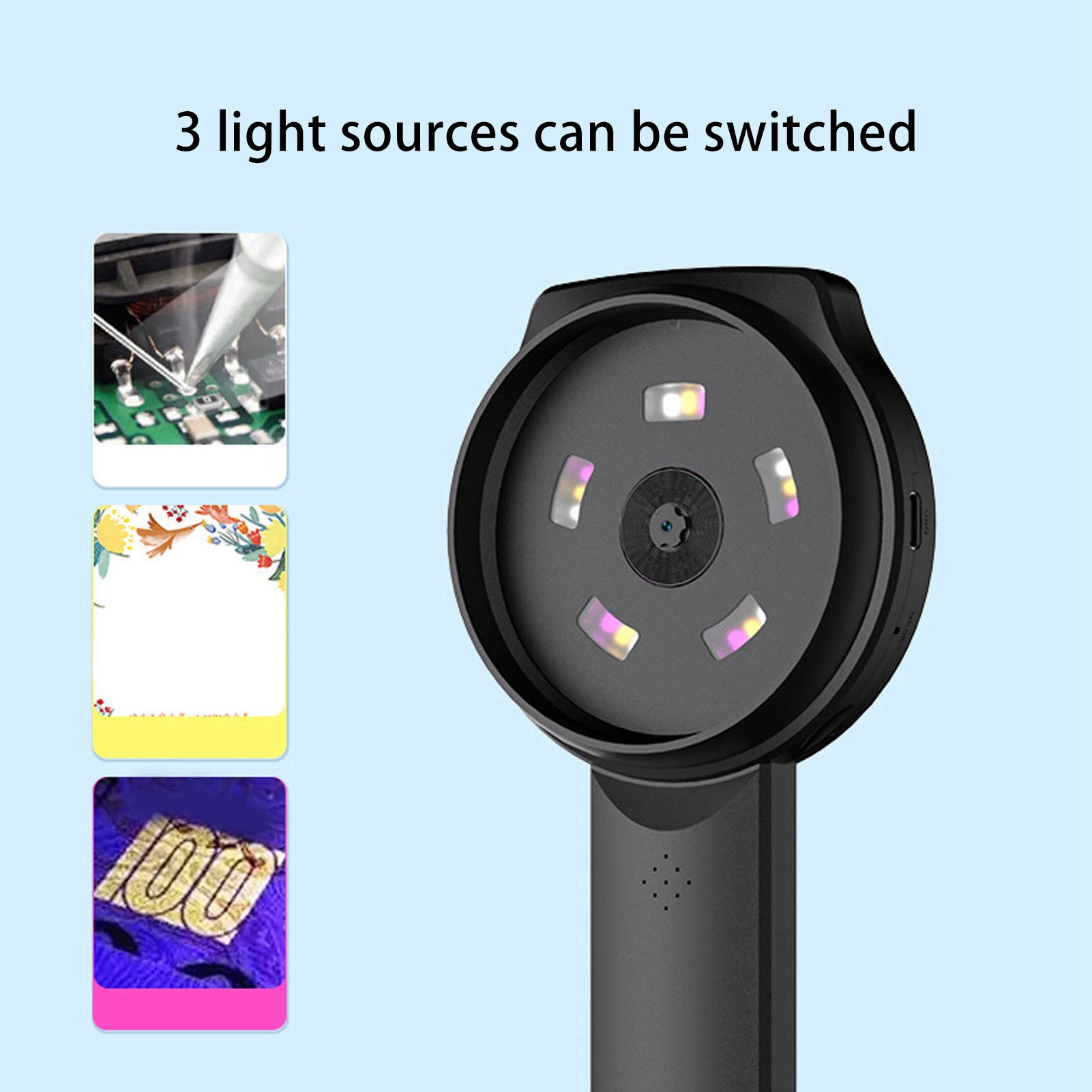Lupa digital portátil 1000X, p - Digital Magnifier Reading avaliação e preço