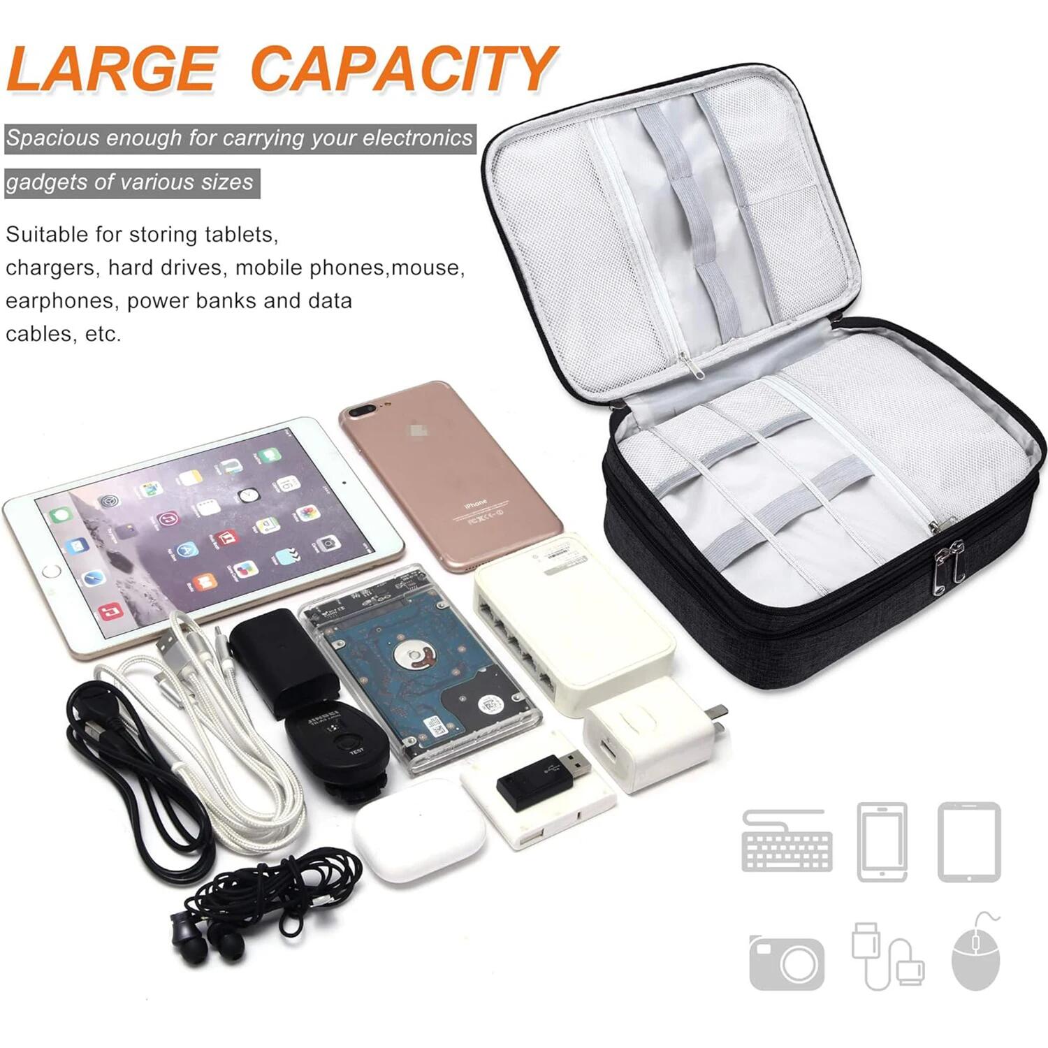Bolsa de armazenamento digital - Electronics And Gadgets With I avaliação e preço