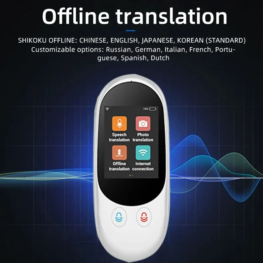 Tradutor de Voz Instantâneo Of - Portable Translator Device avaliação e preço