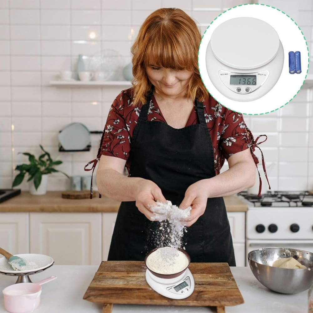 Balança Digital de Cozinha 5Kg - Electronics And Gadgets With I avaliação e preço