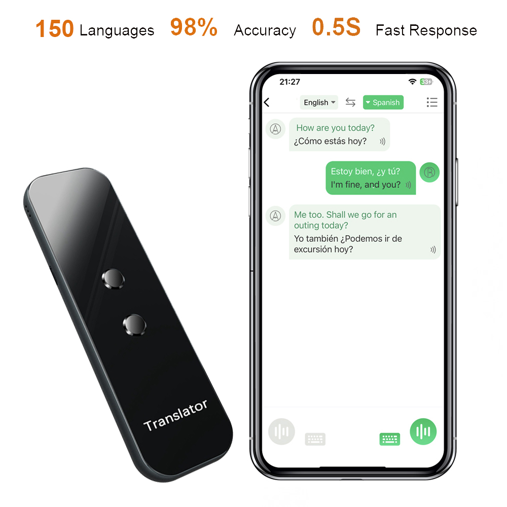 Dispositivo Tradutor de Idioma - Portable Translator Device avaliação e preço