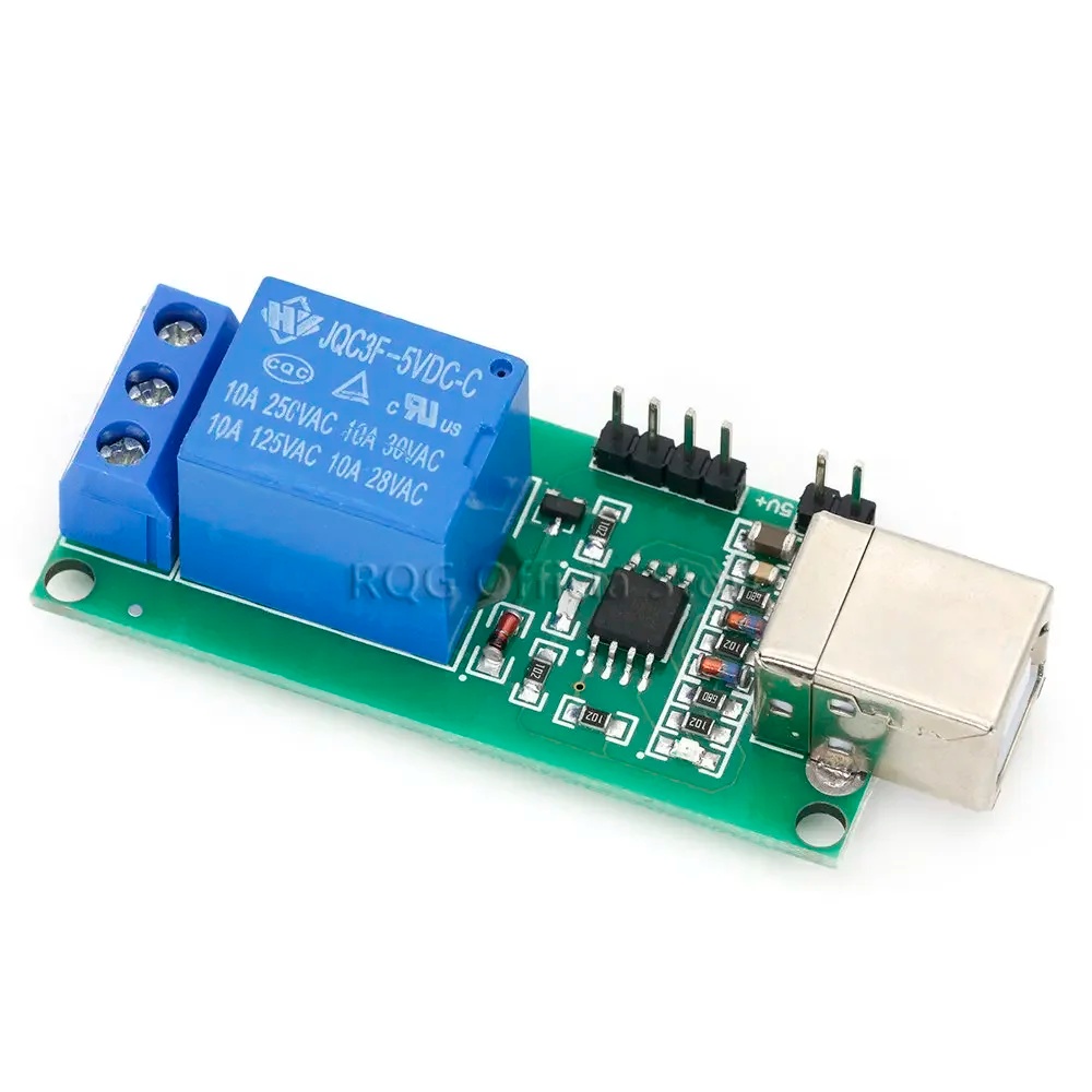 Relé USB DC 5V 1 Canal Program - Electronics & Gadgets Starting With V avaliação e preço