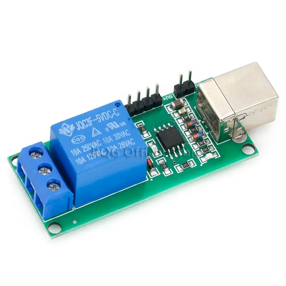 Relé USB DC 5V 1 Canal Program - Electronics & Gadgets Starting With V avaliação e preço