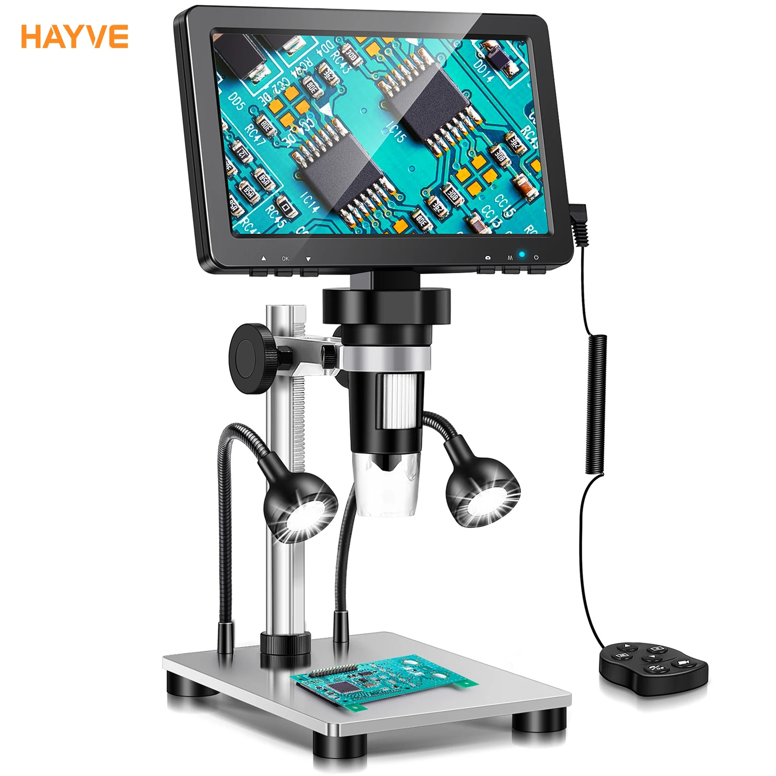 Hayve 7 ''microscópio digital  - Digital Magnifier Reading avaliação e preço