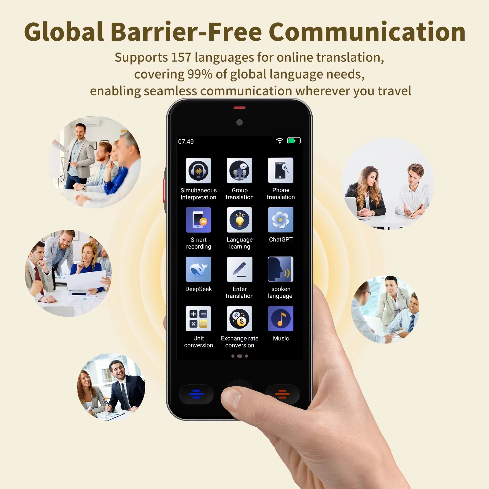 Dispositivo Tradutor de Idioma - Portable Translator Device avaliação e preço