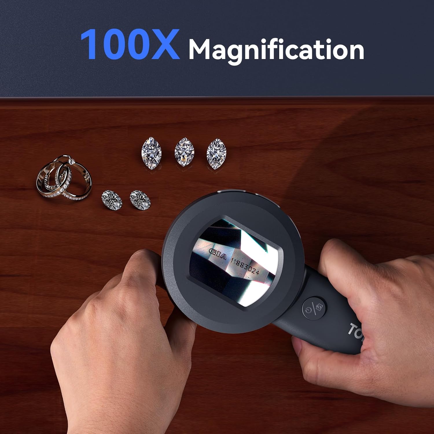 Microscópio Digital Portátil T - Digital Magnifier Reading avaliação e preço