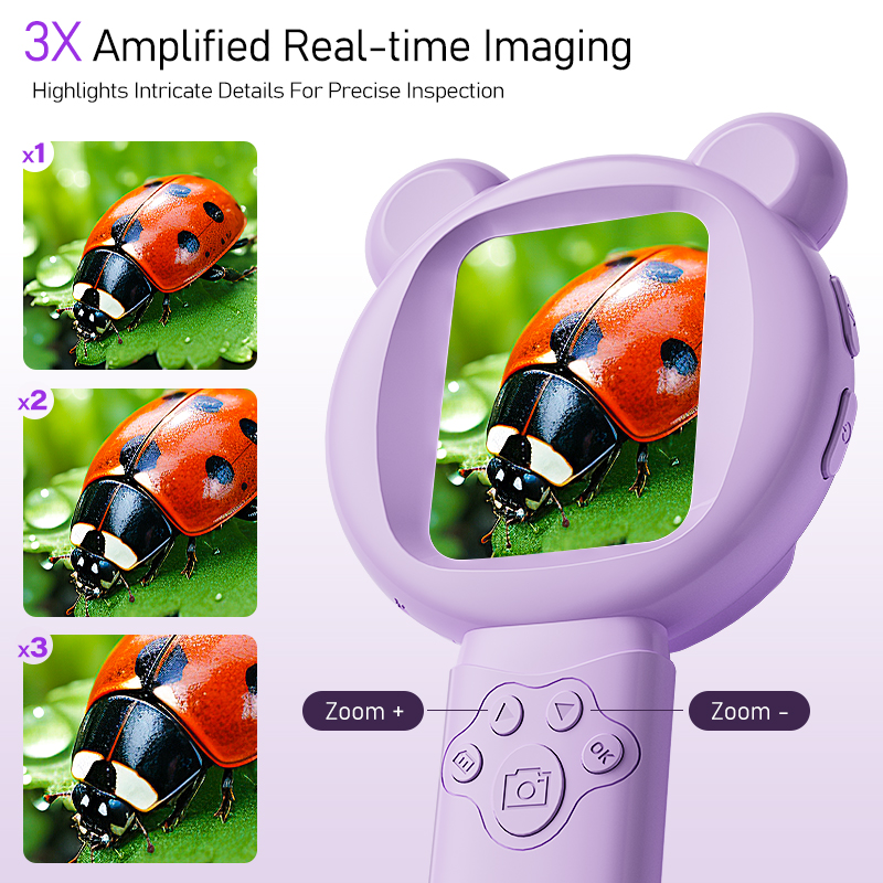 Lupa digital infantil com tela - Digital Magnifier Reading avaliação e preço