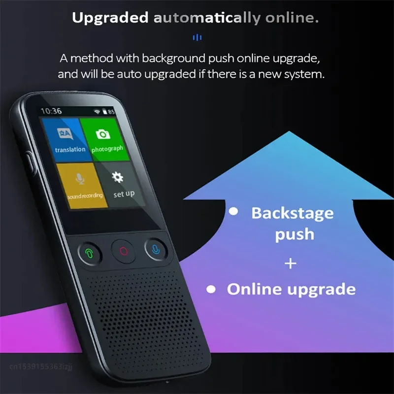 Novo Tradutor de Voz Inteligen - Portable Translator Device avaliação e preço
