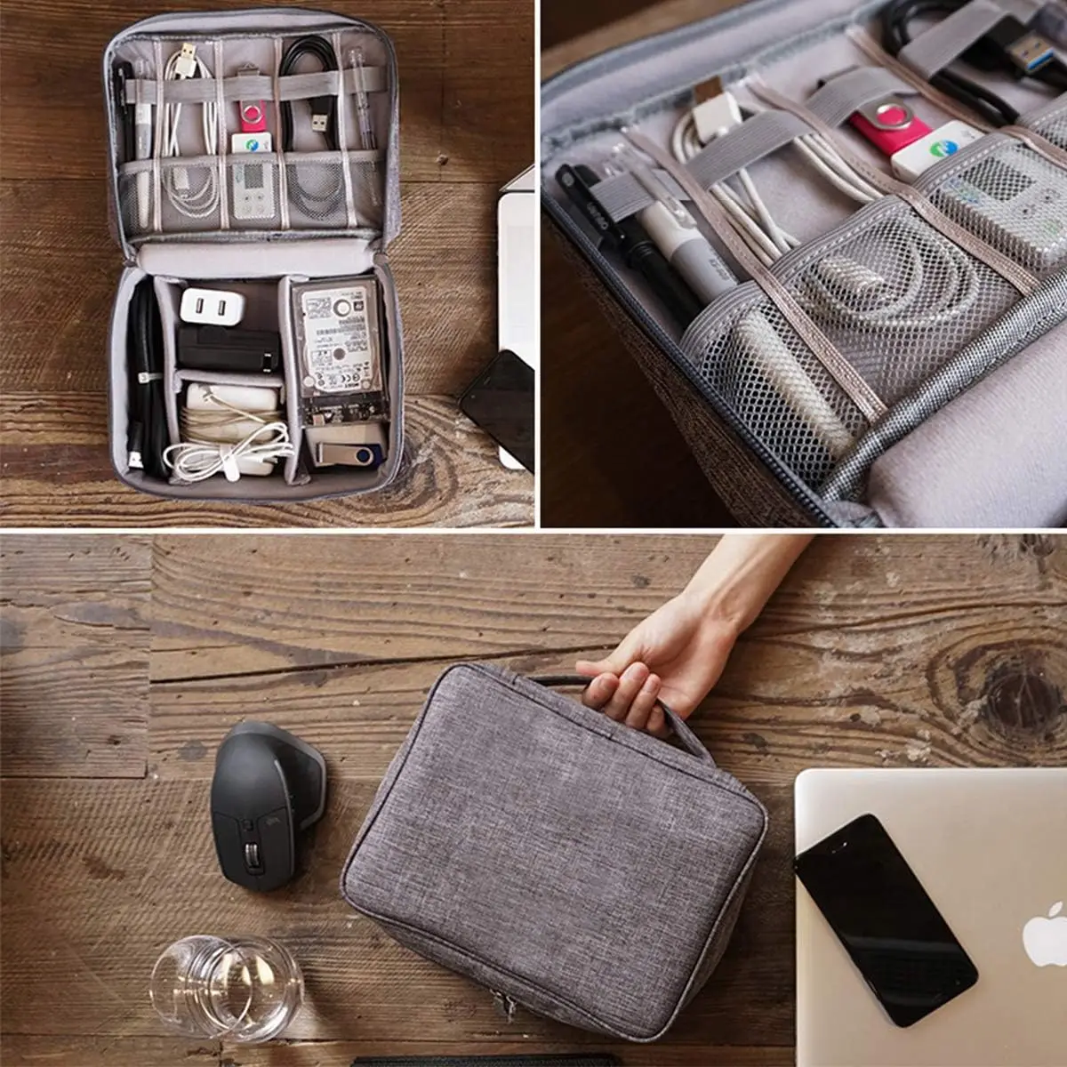 Bolsa de Armazenamento Digital - Electronics And Gadgets With I avaliação e preço